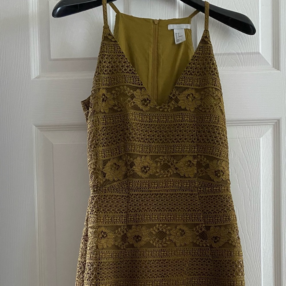 Gorgeous Olive Green sleek dress